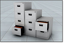 steel filing cabinets